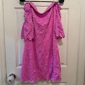 Lilly Pulitzer off the shoulder dress